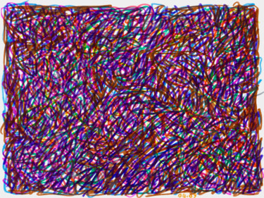 Dessein? 2009-25 제목이 "Dessein? 2009-25"인 그림 Rémy Verneuil로, 원작, 연필