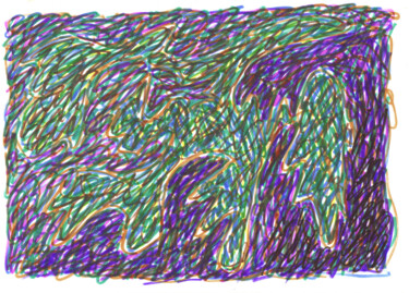 Dessein? 2009-29 Zeichnungen mit dem Titel "Dessein? 2009-29" von Rémy Verneuil, Original-Kunstwerk, Bleistift