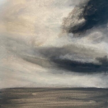 "2 - Lande 40 X 40" başlıklı Tablo Slem tarafından, Orijinal sanat, Akrilik