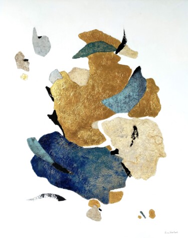 Painting titled "De cape et d'épée" by Emmanuelle Vroelant, Original Artwork, Acrylic Mounted on Wood Stretcher frame