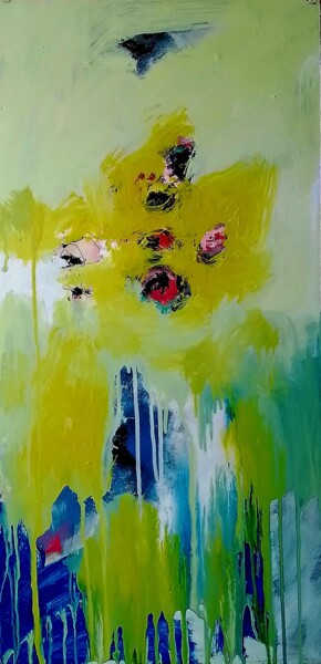 "facing" başlıklı Tablo Hervé Rayot tarafından, Orijinal sanat, Akrilik