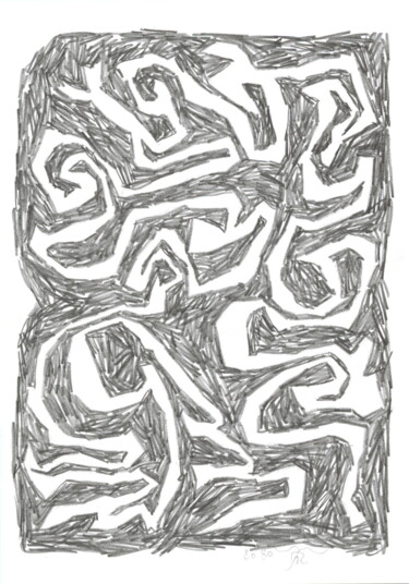Dessein? 2008-37 (34 D) "Dessein? 2008-37 (3…" başlıklı Resim Rémy Verneuil tarafından, Orijinal sanat, Kalem