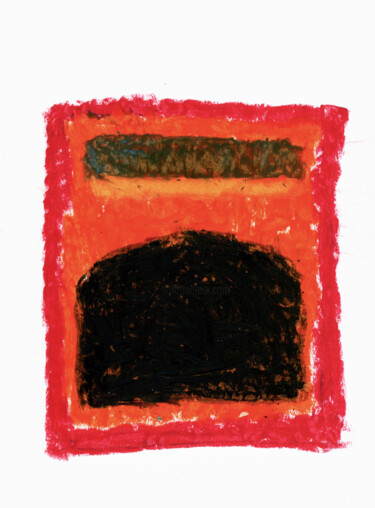 Disegno intitolato "Untitled No. 4224" da Alessio Lucarini, Opera d'arte originale, Pastello