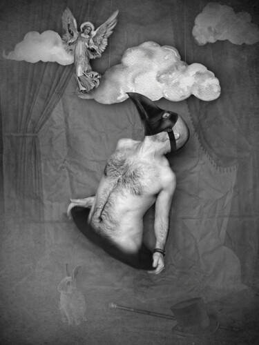 Fotografie getiteld "Le trou Badoure" door Hervé Gergaud, Origineel Kunstwerk, Gemanipuleerde fotografie