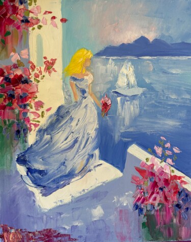 Painting titled "Let dreams come tru…" by Isa Elixir, Original Artwork, Oil