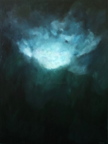 Картина под названием "Celestial Dawn" - Kate Hessling, Подлинное произведение искусства, Акрил