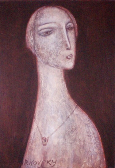 Картина под названием "Portrait 3" - S B, Подлинное произведение искусства, Масло