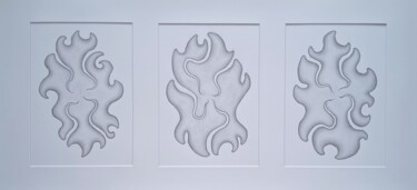 图画 标题为“PENSTRACT THE EXHIB…” 由Elwe, 原创艺术品, 铅笔 安装在纸板上