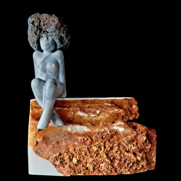 DOCE OUTONO Escultura intitulada "DOCE OUTONO" por Carlos Rodrigues, Obras de arte originais, Pedra