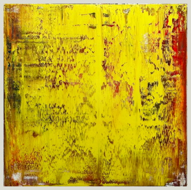 Malerei mit dem Titel "No. 1373_Untitled" von Guido Lötscher, Original-Kunstwerk, Öl Auf Keilrahmen aus Holz montiert