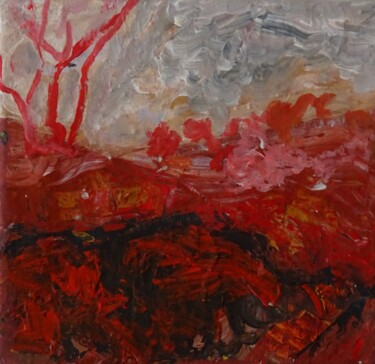 Peinture intitulée "composition w0624" par Georges Croatto, Œuvre d'art originale, Acrylique Monté sur Châssis en bois
