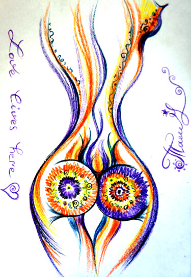 EcstaSy #26 绘画 标题为“EcstaSy #26” 由Iryna Tatur, 原创艺术品, 水彩