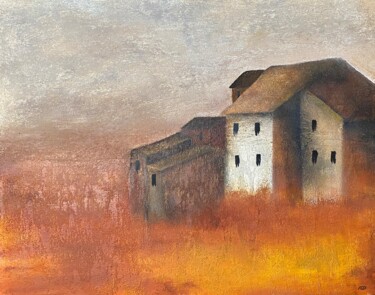 Embrasement Peinture intitulée "Embrasement" par Robert Ducharme, Œuvre d'art originale, Acrylique Monté sur Châssis en bois