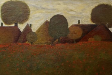 Peinture intitulée "sans titre" par Robert Ducharme, Œuvre d'art originale, Acrylique Monté sur Châssis en bois