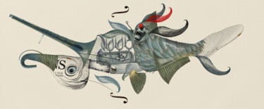 数字艺术 标题为“Swordfishtrombone” 由Sasha Zhur, 原创艺术品, 数码摄影
