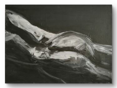 BODY Peinture intitulée "BODY" par Tanya Silva, Œuvre d'art originale, Acrylique Monté sur Autre panneau rigide