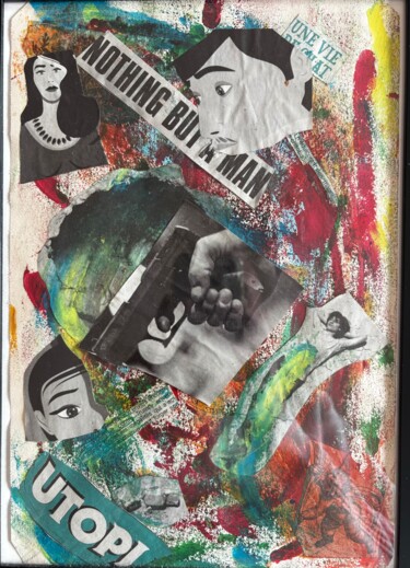 Collages intitolato "Woman Utopi" da Saolo, Opera d'arte originale, Collages