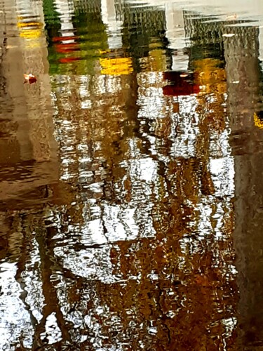 Automne au fil de l'eau Photographie intitulée "Automne au fil de l…" par Monique Anna Michel, Œuvre d'art originale, Photographie non manipulée