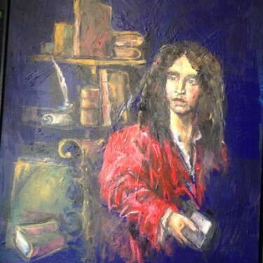Peinture intitulée "Molière" par De Grati, Œuvre d'art originale, Acrylique Monté sur Châssis en bois