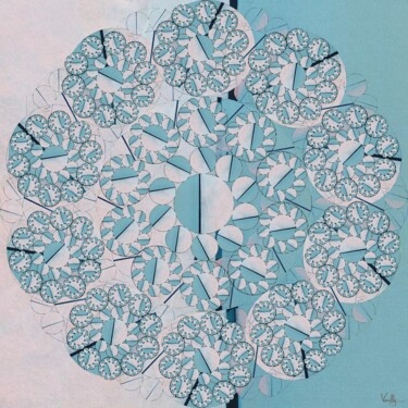 Digital Arts titled "Intrication intrins…" by Philippe De Vanilly, Original Artwork, Digital Painting