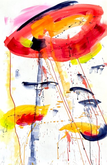 Malerei mit dem Titel "Time Islands XII" von Klaus Stieghorst (KS), Original-Kunstwerk, Acryl