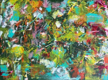 Schilderij getiteld "Far Away" door Paul David Romero (DAMO), Origineel Kunstwerk, Acryl