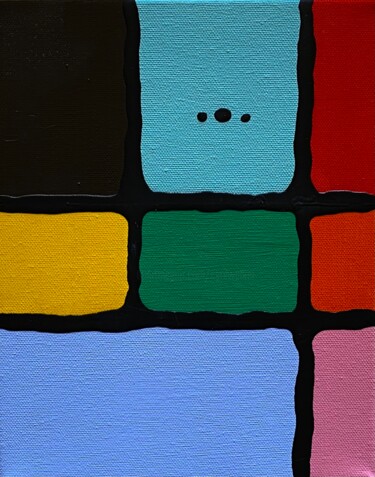 Peinture intitulée "Scrumptious" par Cyril Walker, Œuvre d'art originale, Acrylique