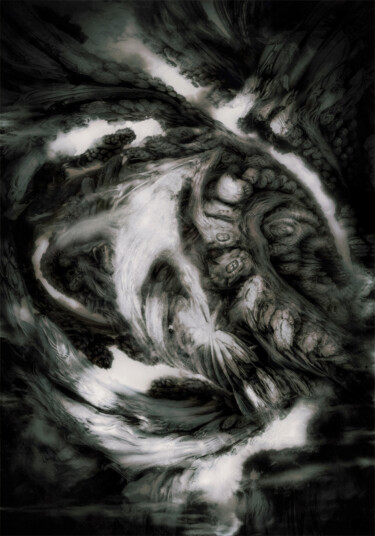 数字艺术 标题为“ONIRIKON IV” 由David Kalimeris, 原创艺术品, 数字油画