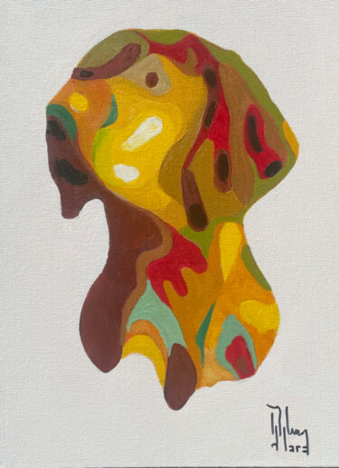 Pintura titulada "BRACO" por Román Manrique De Lara, Obra de arte original, Oleo
