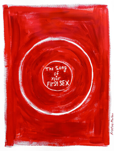 Schilderij getiteld "“The Song of Your F…" door Kristina Mallen, Origineel Kunstwerk, Acryl