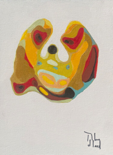 Pintura titulada "CAVALIER King Charl…" por Román Manrique De Lara, Obra de arte original, Oleo