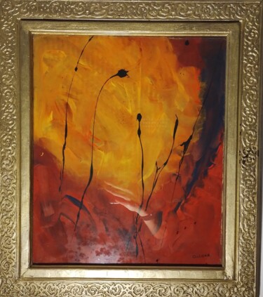 Peinture intitulée "L'endroit" par O.C.T.A.V.E, Œuvre d'art originale, Acrylique