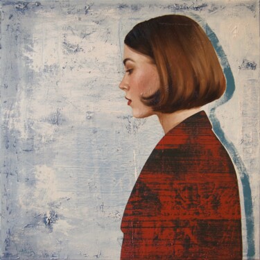 ORIGINAL OIL PAINTING SEARCH FOR SELF Картина под названием "ORIGINAL OIL PAINTI…" - Anna Bernadskaya, Подлинное произведение искусства, Масло Установлен на Дерев…