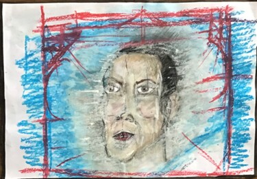 Dessin intitulée "Saïgon phụ nữ" par D’Joon, Œuvre d'art originale, Aquarelle