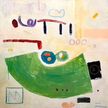 Painting titled "Ruth" by Joejene C. Santos, Original Artwork, Acrylic Mounted on Wood Stretcher frame