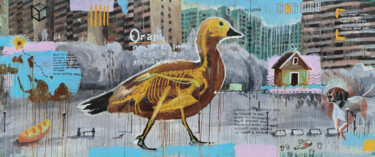 绘画 标题为“Ruddy shelduck” 由Simon Somin, 原创艺术品, 丙烯