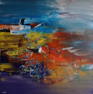Painting titled "29/10/2024 (1)" by Jean Oillet, Original Artwork, Acrylic