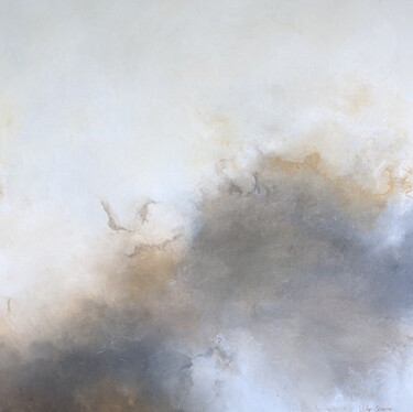 Schilderij getiteld "Beyond the clouds" door Gabriela Azar Schreiner, Origineel Kunstwerk, Acryl