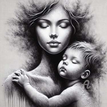 Digital Arts titled "Love" by Aashish Singh, Original Artwork, Digital Painting