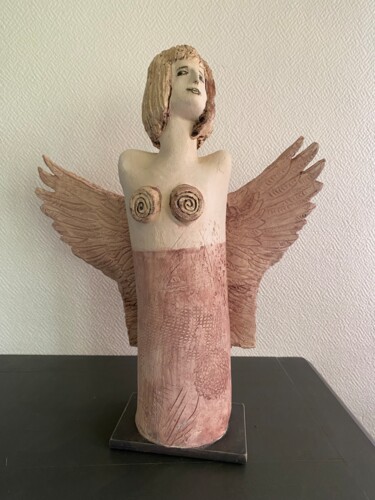 「Ange S217」というタイトルの彫刻 Nathalie Clémentによって, オリジナルのアートワーク, セラミックス