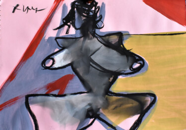 图画 标题为“Nude 2010 (object n…” 由Roman Lasa, 原创艺术品, 粉彩