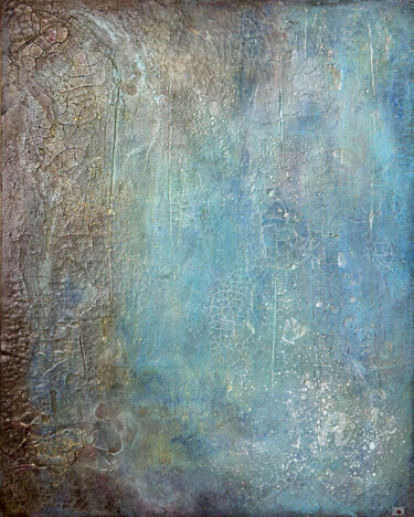 Painting titled "Omnipotent" by Kira Krell, Original Artwork, Acrylic Mounted on Other rigid panel