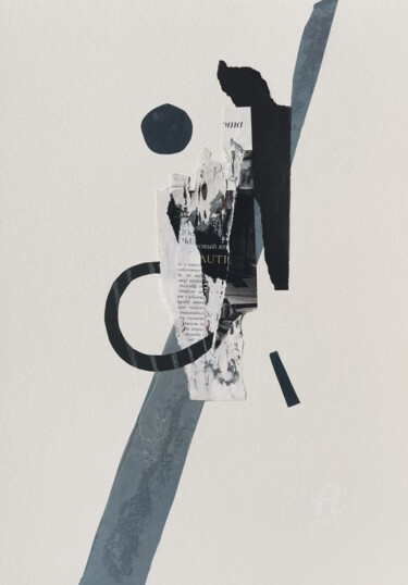 Collages titled "Shadow.1" by Angelina Liakh, Original Artwork, Collages