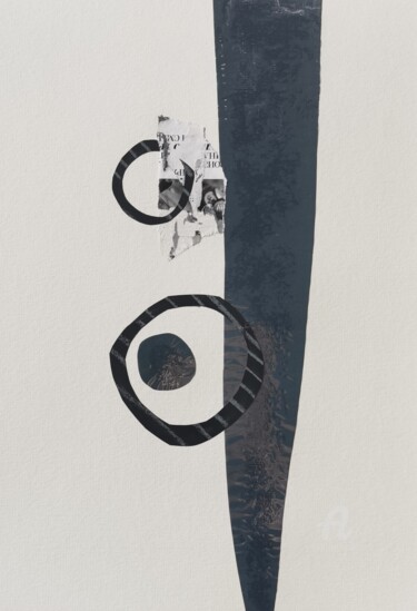 Collages titled "Shadow.10" by Angelina Liakh, Original Artwork, Collages