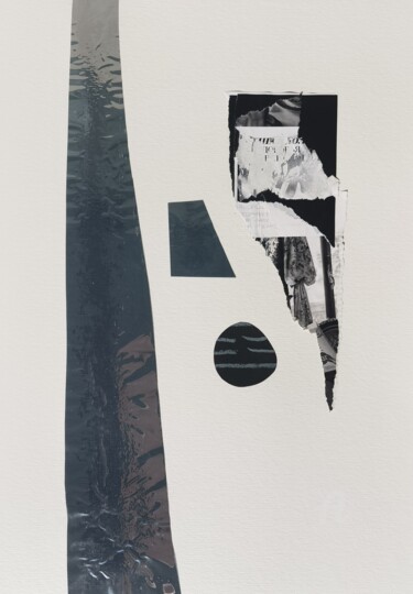 Collages titled "Shadow.12" by Angelina Liakh, Original Artwork, Collages