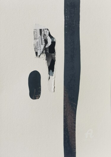 Collages titled "Shadow.15" by Angelina Liakh, Original Artwork, Collages