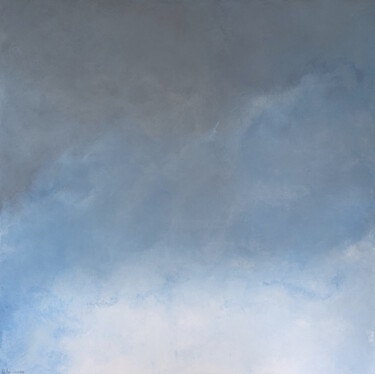 Peinture intitulée "Mediterranean waves" par Gabriela Azar Schreiner, Œuvre d'art originale, Acrylique
