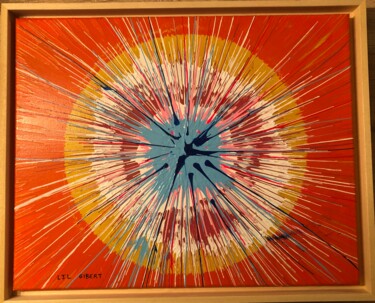 Pintura titulada "Mars" por Ljl Gibert, Obra de arte original, Acrílico Montado en Bastidor de camilla de madera