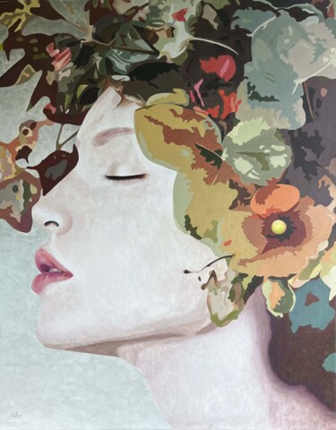 Peinture intitulée "Maia" par Marc Palluy, Œuvre d'art originale, Acrylique Monté sur Châssis en bois