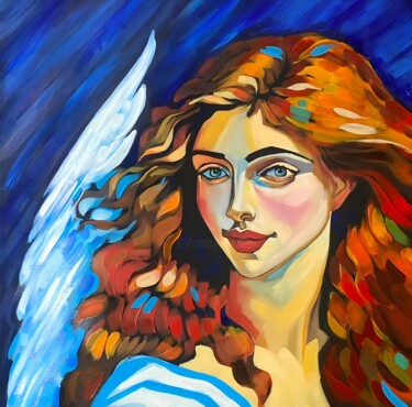 My muse "My muse" başlıklı Tablo Aliaksandra Hardziuk tarafından, Orijinal sanat, Akrilik